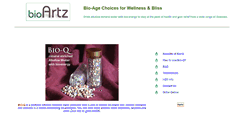 Desktop Screenshot of bioartz.com